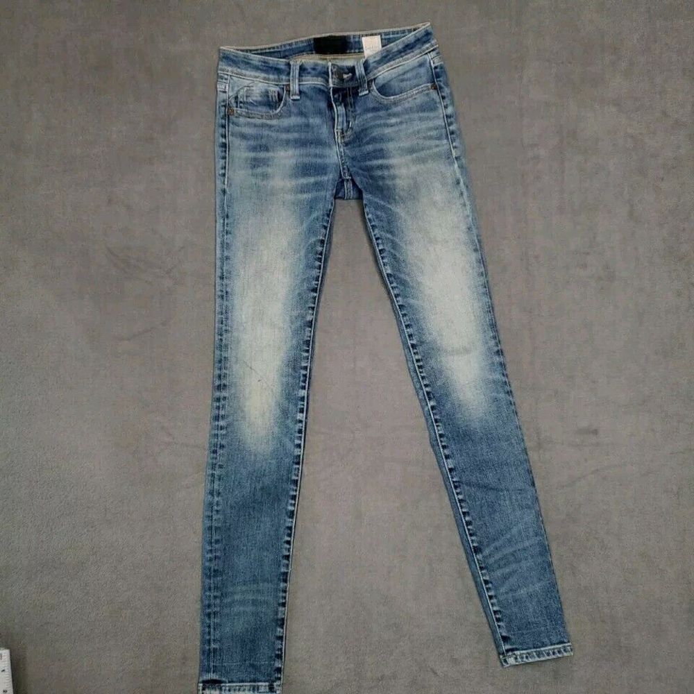 Buckle Black Jeans Womens 24x32 Fit No 53 Skinny Blue Candiani Denim Medium Wash